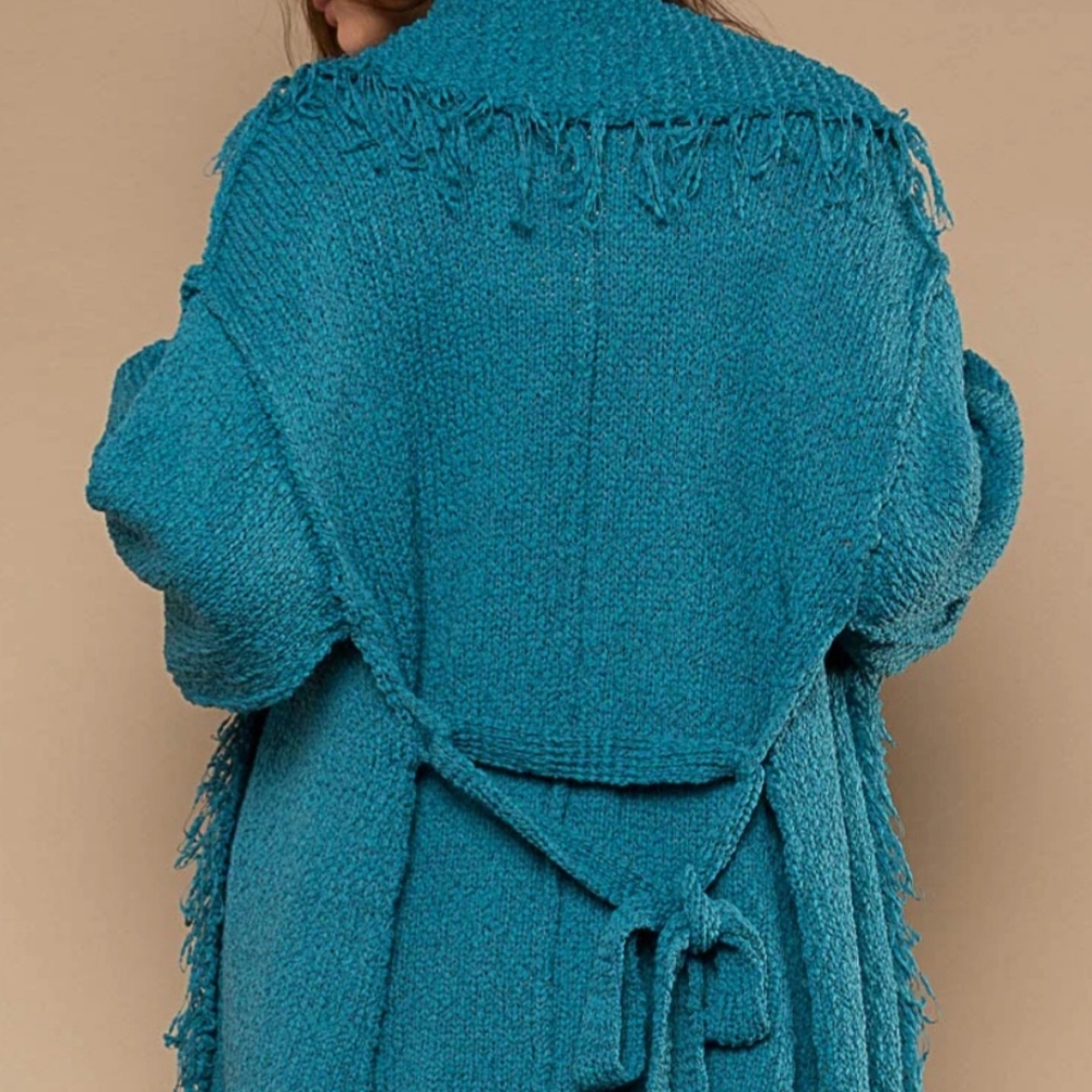 Shawl cardigan